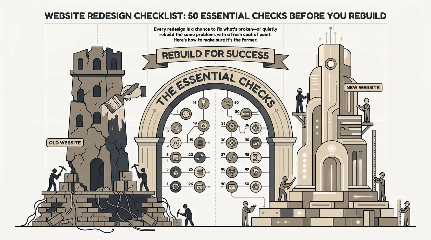 website redesign checklist